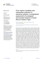 Flow regime variability and wastewater pollution in estuarine systems: a longitudinal assessment of ecological and societal impacts in South Africa's Eastern Cape