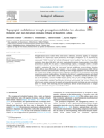 Topographic modulation of drought propagation establishes low-elevation hotspots and mid-elevation climatic refugia in Southern Africa