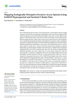 Mapping ecologically disruptive invasive Acacia Species using EnMAP hyperspectral and sentinel-1 radar data