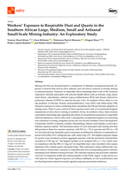 Workers’ exposure to respirable dust and quartz in the Southern African large, medium, small and artisanal small-scale mining industry : An exploratory study