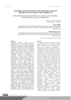 Exploring best practices in the implementation of disciplinary measures in the workplace