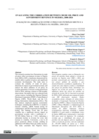 Evaluating the correlation between crude oil price and government revenue in Nigeria, 2000-2024