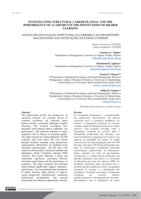 Investigating structural career plateau and the performance of academics in the institutions of higher learning 