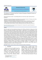 The influence of technical and non-technical emergency response systems on infrastructure resilience