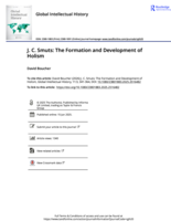 The formation and development of holism