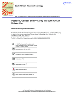 Postdocs, gender and precarity in South African universities