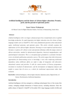 Artificial Intelligence and the future of African higher education : Promise, peril, and the pursuit of epistemic justice