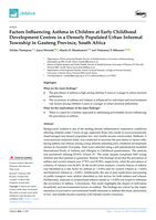 Factors influencing asthma in children at early childhood development centres in a densely populated urban informal township in Gauteng province, South Africa