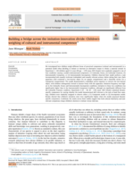 Building a bridge across the imitation-innovation divide : Children's weighing of cultural and instrumental competence