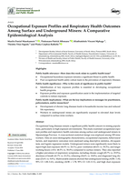 Occupational exposure profiles and respiratory health outcomes among surface and underground miners : A comparative epidemiological analysis