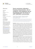 Socio-economic indicators, housing characteristics, site of residence, and substance use as household-level risk factors in GRT-INSPIRED communities
