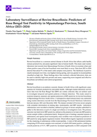 Laboratory surveillance of Bovine Brucellosis : Predictors of rose bengal test positivity in Mpumalanga province, South Africa (2021-2024)
