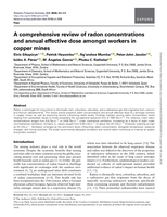 A comprehensive review of radon concentrations and annual effective dose amongst workers in copper mines