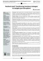 Resilient retail : Transforming inventory strategies to navigate port disruptions