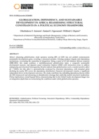 Globalization, dependency, and sustainable development in Africa : reassessing structural constraints in a political economy framework