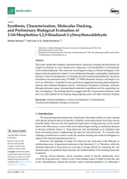 Synthesis, characterization, molecular docking, and preliminary biological evaluation of 2-((4-Morpholino-1,2,5-thiadiazol-3-yl)oxy)benzaldehyde