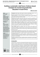 Building a sustainable retail future : evidence-based strategies for transforming leadership education in South Africa