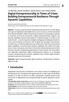 Digital Entrepreneurship in Times of Crises: Building Entrepreneurial Resilience Through Dynamic Capabilities