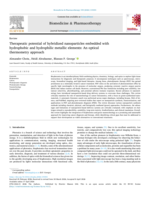 Therapeutic potential of hybridized nanoparticles embedded with hydrophobic and hydrophilic metallic elements: An optical thermometry approach