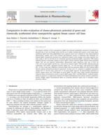 Comparative in vitro evaluation of chemo-phototoxic potential of green and chemically synthesised silver nanoparticles against breast cancer cell lines