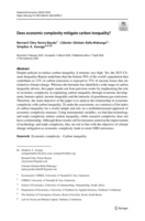 Does economic complexity mitigate carbon inequality?