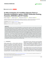 In silico evaluation of 5-arylidine glitazone esters as potential antidiabetic agents : ADMET, molecular docking, dynamics, MMGBSA and DFT studies