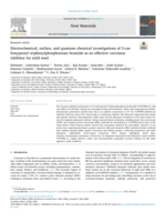 Electrochemical, surface, and quantum chemical investigations of 5-car-boxypentyl triphenylphosphonium bromide as an effective corrosion inhibitor for mild steel