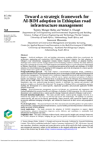 Toward a strategic framework for AI-BIM adoption in Ethiopian road infrastructure management