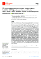 Relationship between identification of functional ankle instability (IdFAI) questionnaire scores and vertical drop-landing kinetics in netball players : an exploratory study