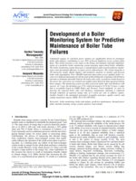 Development of a boiler monitoring system for predictive maintenance of boiler tube failures