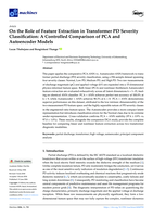 On the role of feature extraction in transformer PD severity classification : a controlled Comparison of PCA and autoencoder models