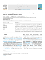 Unveiling the underlying mechanisms of chitosan-melatonin coating in preserving pomegranate arils-sacs quality