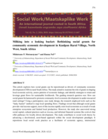 Milking into a leaking bucket : rethinking social grants for community economic development in Kaalpan rural village, North West, South Africa