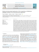 Machine learning-assisted optimization of the encapsulation of Helichrysum splendidum essential oil for food preservation applications