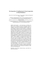 The integration of traditional and AI-based approaches in mental healthcare