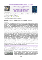Chapter 8. navigating governance, ethics, and data security risks in artificial intelligence adoption