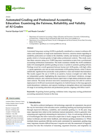 Automated grading and professional accounting education : examining the fairness, reliability, and validity of AI grades