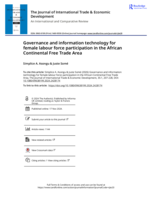 Governance and information technology for female labour force participation in the African continental free trade area