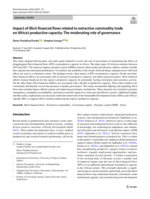 Impact of illicit financial flows related to extractive commodity trade on Africa's productive capacity : the moderating role of governance