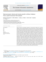 Macroeconomic shocks and income growth in Africa : evidence from a panel structural VAR analysis