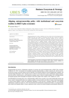 Aligning entrepreneurship policy with institutional and ecosystem realities in BRICS plus economies
