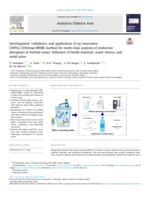 Development, validation, and application of an innovative UHPLC-Orbitrap-HRMS method for multi-class analysis of endocrine disruptors in bottled water: Influence of bottle material, water source, and retail price