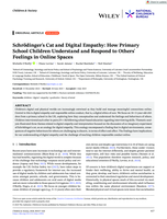 Schrödinger's cat and digital empathy : how primary school children understand and respond to others' feelings in online spaces