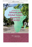 African And Global Issues Quarterly