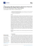 A hierarchical GRU-Based predictive maintenance framework for SCADA-monitored water pump stations