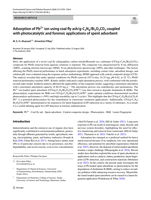 Adsorption of Pb2+ ion using coal fly ash/g-C3N4/Bi2O2CO3 coupled with photocatalytic and forensic applications of spent adsorbent