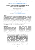 Nigerian border conflict with neighbours and implications for regionalism