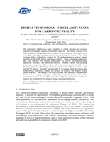 Digital technology-circularity nexus for carbon neutrality