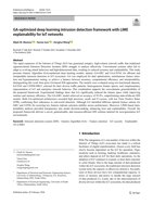 GA-optimized deep learning intrusion detection framework with LIME explainability for IoT networks