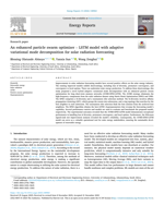 An enhanced particle swarm optimizer – LSTM model with adaptive variational mode decomposition for solar radiation forecasting